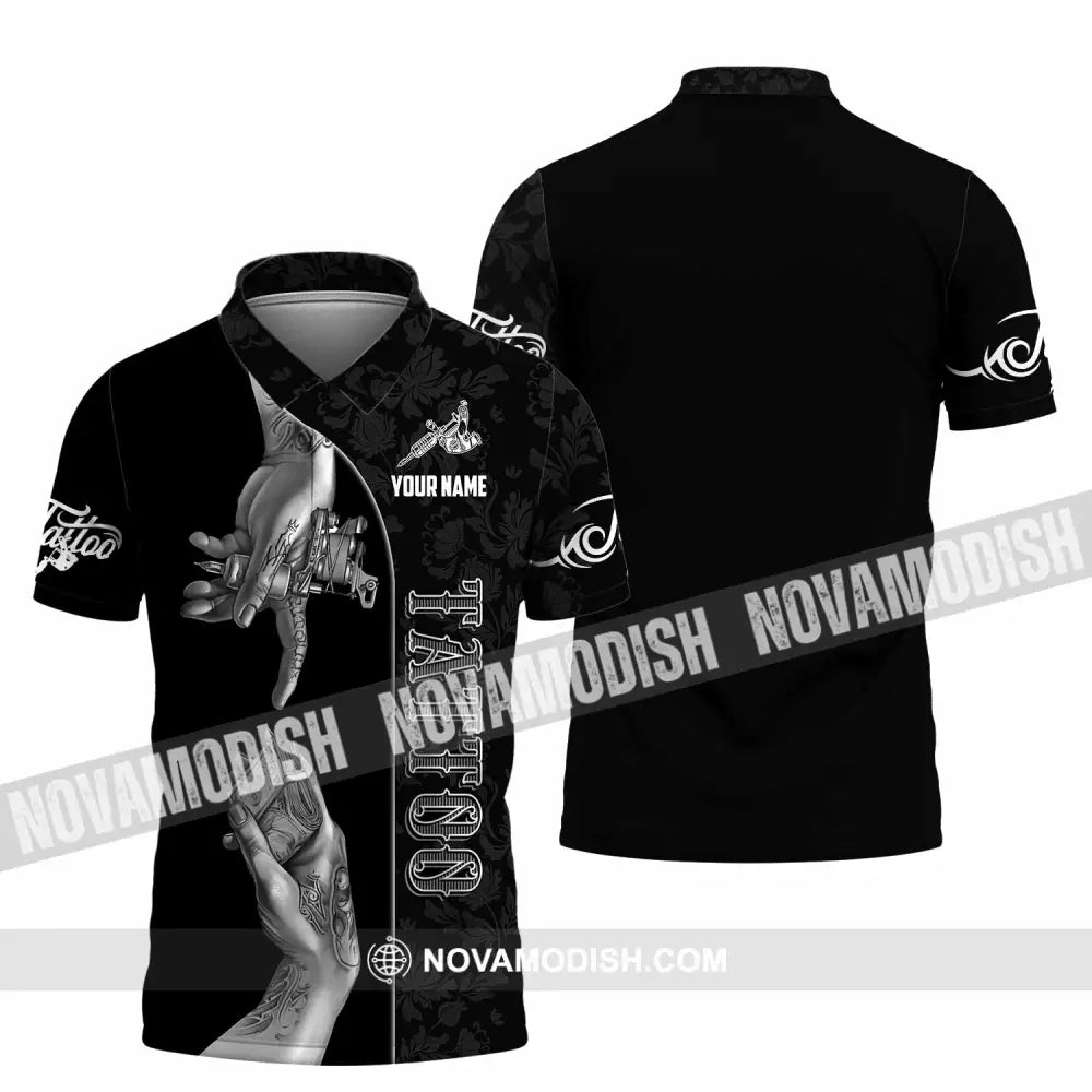 Unisex Shirt - Custom Tattoo Shirt Polo Shirt / S T-shirt