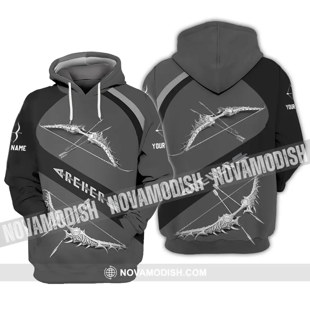 Unisex Shirt - Custom Text Shirt Archer Hoodie / S T-shirt