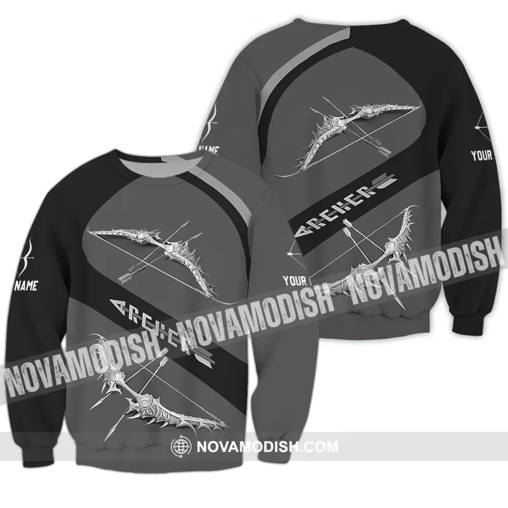 Unisex Shirt - Custom Text Shirt Archer Long Sleeve / S T-shirt