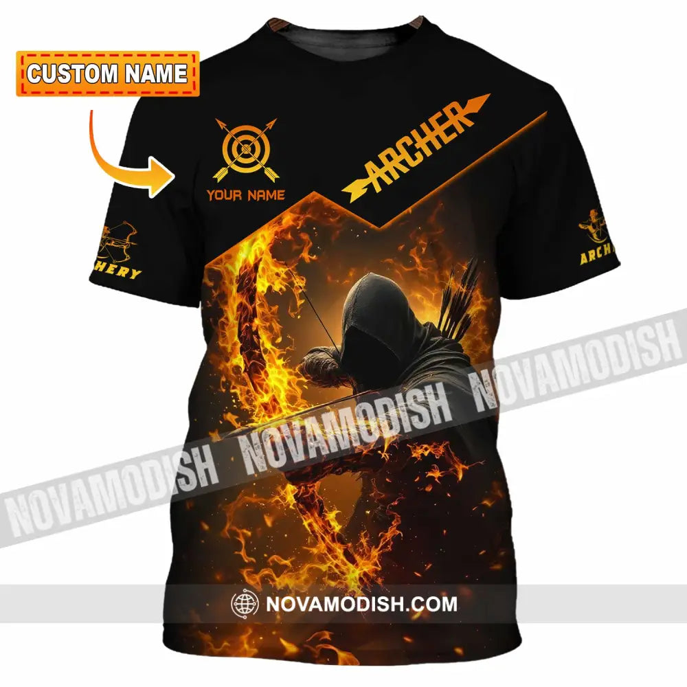 Unisex Shirt - Custom Text Shirt Archer T-shirt
