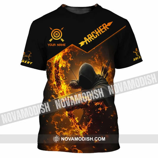 Unisex Shirt - Custom Text Shirt Archer T-Shirt / S T-shirt