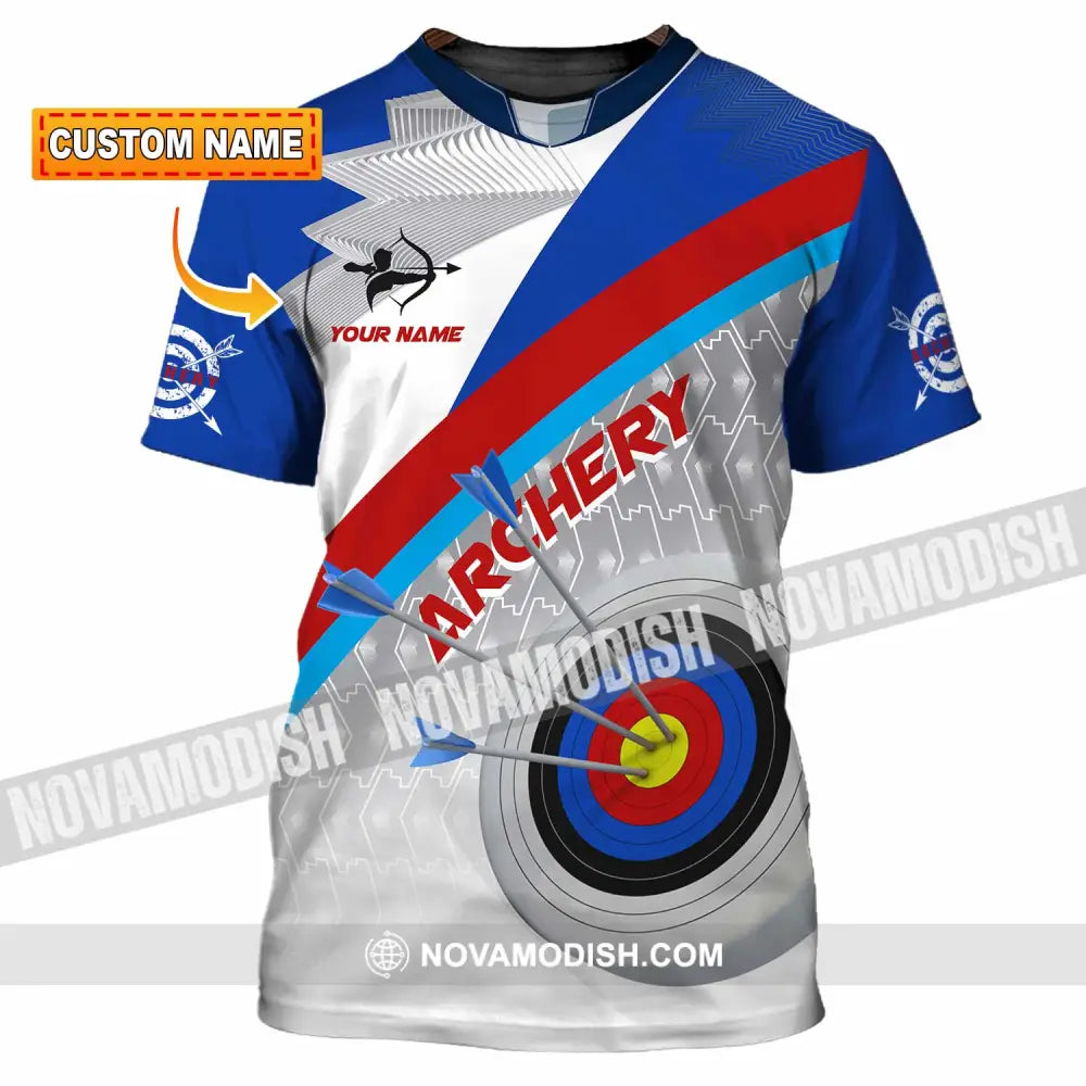 Unisex Shirt - Custom Text Shirt Archery Shirt T-shirt