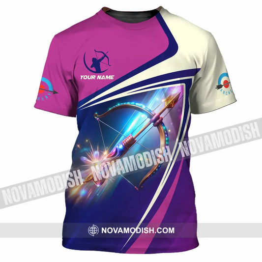 Unisex Shirt - Custom Text Shirt Archery Shirt T-Shirt / S T-shirt