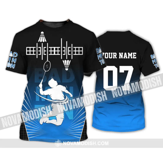 Unisex Shirt - Custom Text Shirt Badminton Shirt T-Shirt / S T-shirt