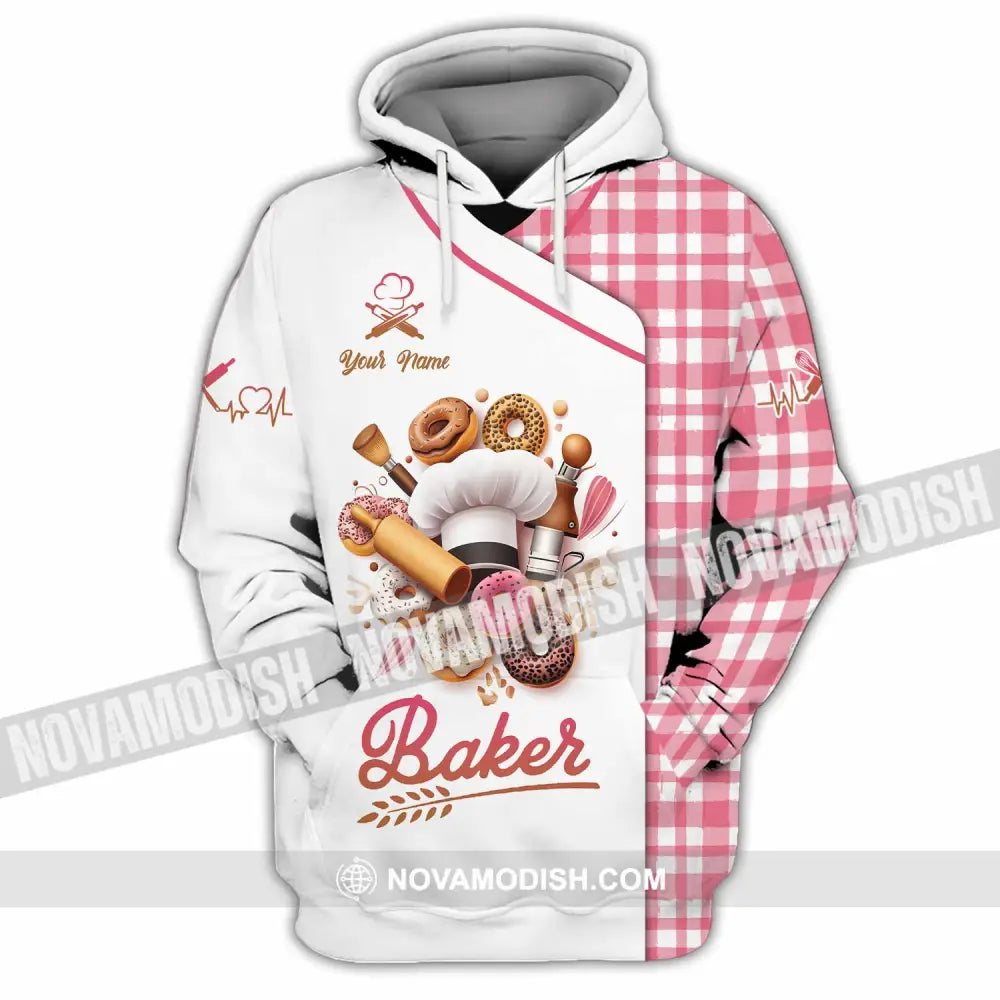 Unisex Shirt - Custom Text Shirt Baker Shirt Hoodie / S T-shirt