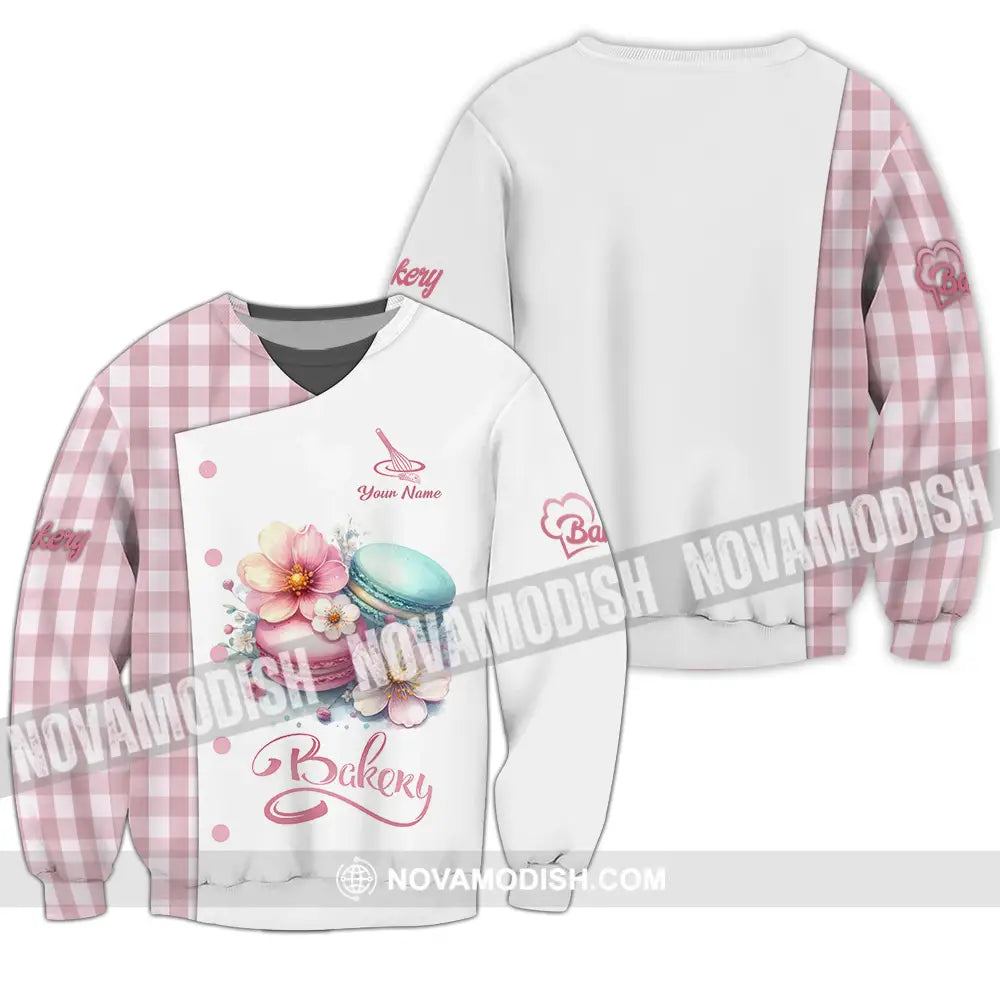 Unisex Shirt - Custom Text Shirt Bakery Long Sleeve / S T-shirt