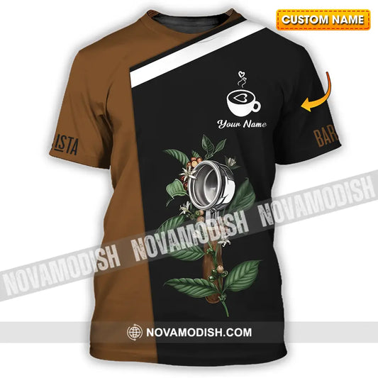 Unisex Shirt - Custom Text Shirt Barista Shirt T-shirt