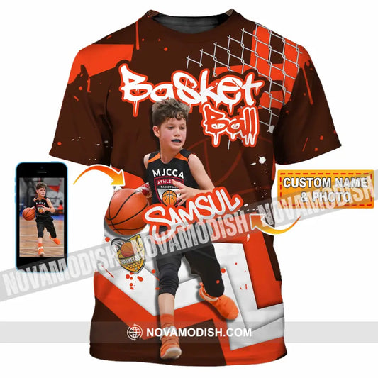 Unisex Shirt - Custom Text Shirt Basketball Shirt T-shirt