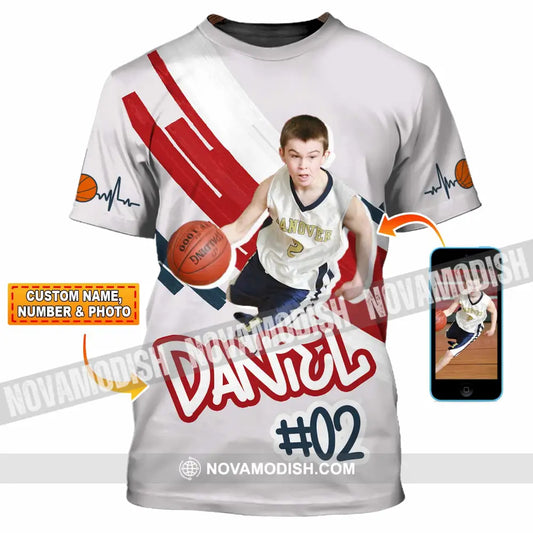 Unisex Shirt - Custom Text Shirt Basketball Shirt T-shirt