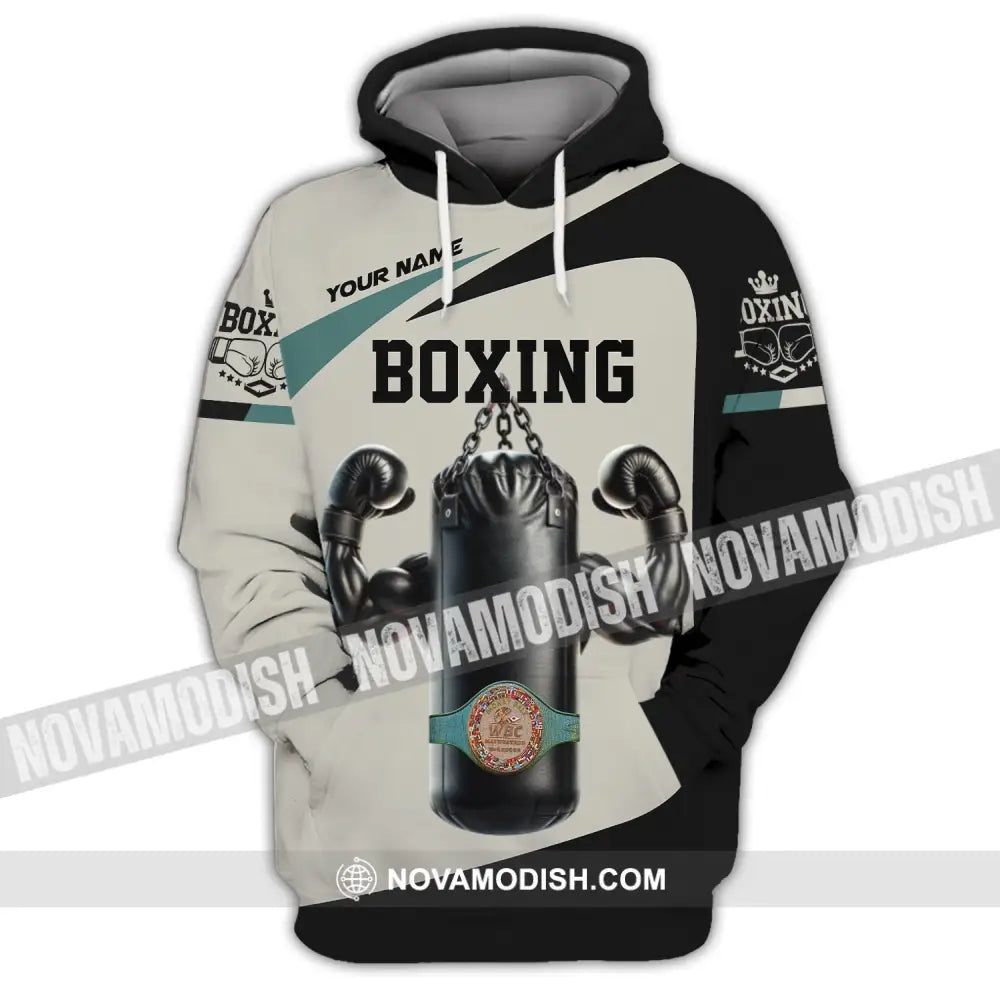 Unisex Shirt - Custom Text Boxing Hoodie / S T-Shirt
