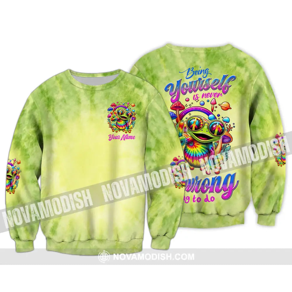 Unisex Shirt - Custom Text Shirt Bring Yourself Is Never The Wrong Thing To Do Hippie Shirt Long Sleeve / S T-shirt