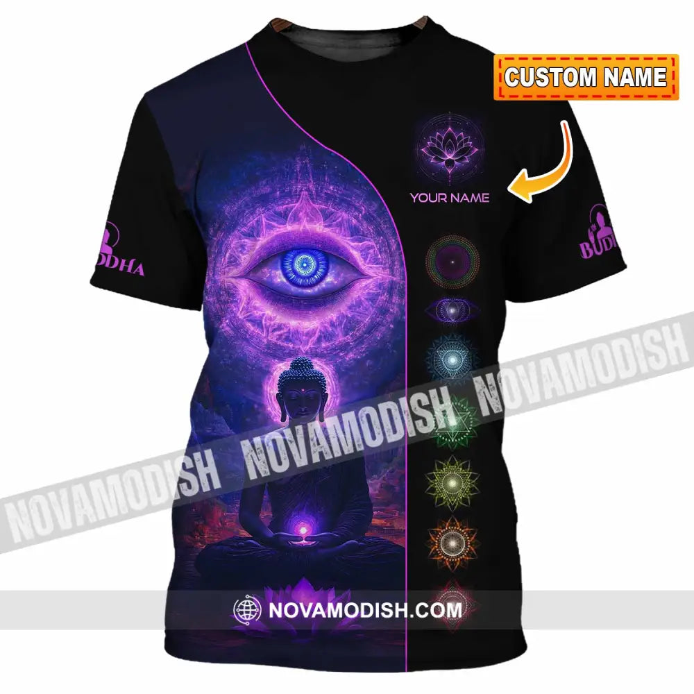 Unisex Shirt - Custom Text Buddha T-Shirt