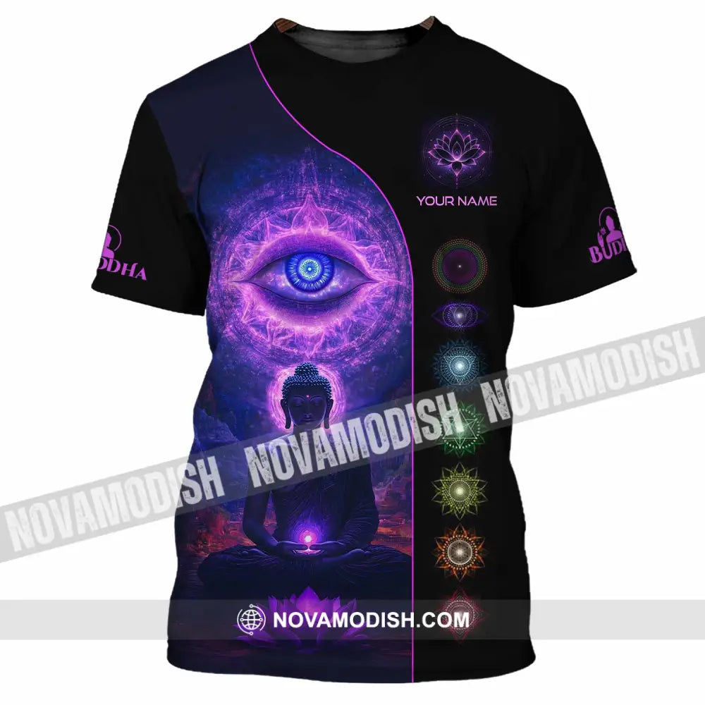 Unisex Shirt - Custom Text Buddha T-Shirt / S T-Shirt