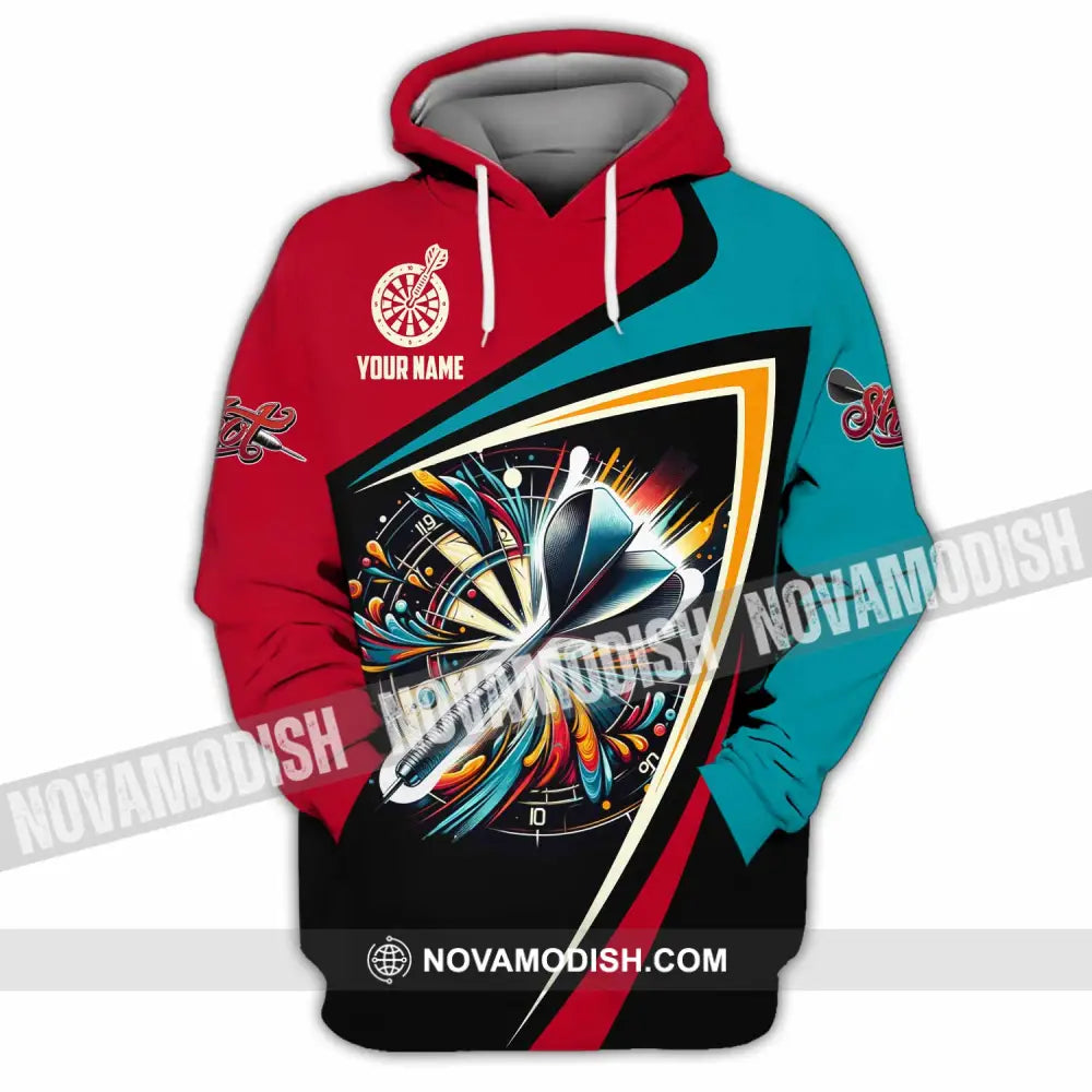 Unisex Shirt - Custom Text Shirt Dart Shirt Hoodie / S T-shirt