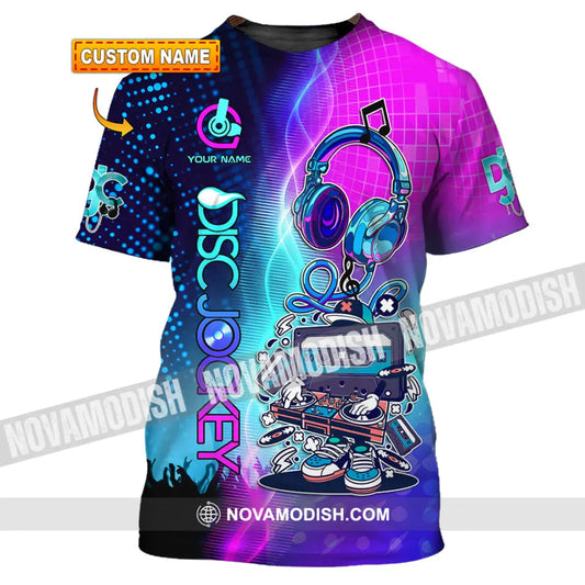 Unisex Shirt - Custom Text Shirt DJ Shirt T-shirt