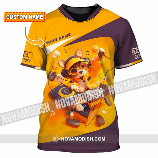 Unisex Shirt - Custom Text Shirt DJ Shirt Shirt T-shirt