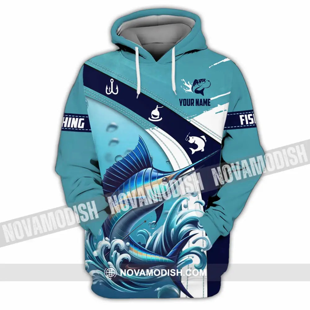 Unisex Shirt - Custom Text Shirt Fishing Lover Hoodie / S T-shirt