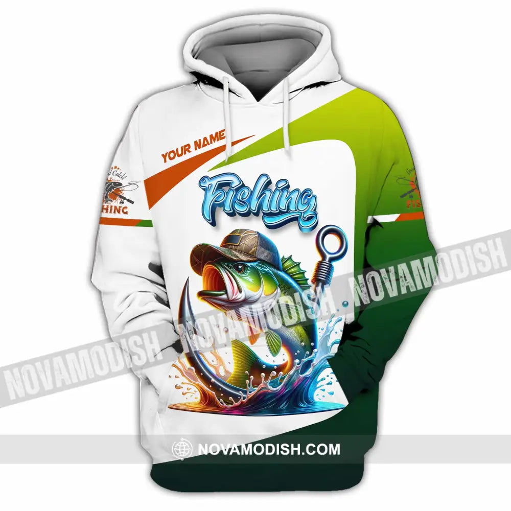 Unisex Shirt - Custom Text Shirt Fishing Lover Hoodie / S T-shirt