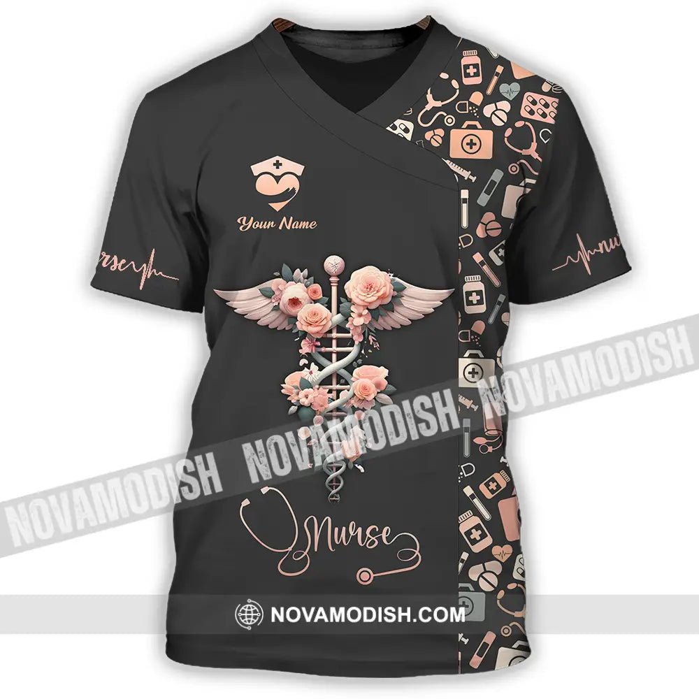 Unisex Shirt - Custom Text Shirt For Nurse Nurselife Nursing T-Shirt / S T-shirt