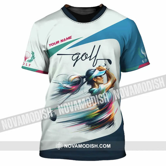 Unisex Shirt - Custom Text Shirt Golf Shirt T-Shirt / S T-shirt