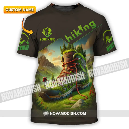 Unisex Shirt - Custom Text Shirt Hiking Lover T-shirt