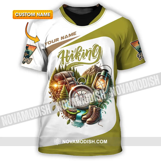 Unisex Shirt - Custom Text Shirt Hiking Shirt T-shirt