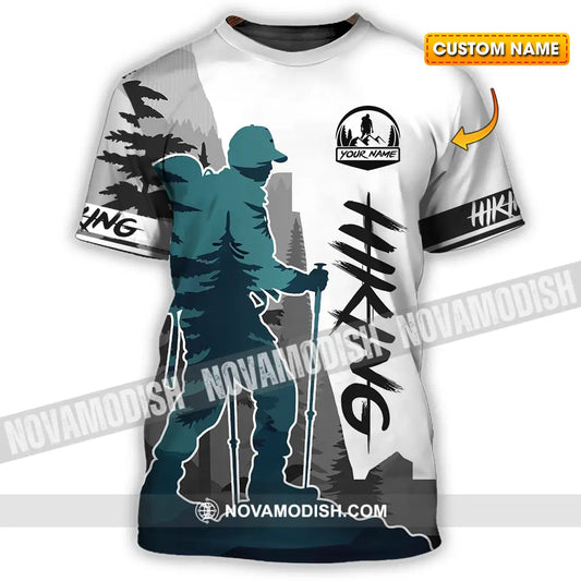 Unisex Shirt - Custom Text Shirt Hiking T-shirt