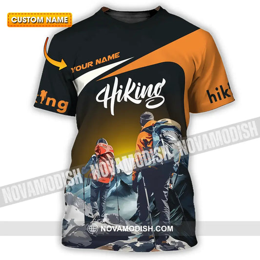 Unisex Shirt - Custom Text Shirt Hiking T-shirt