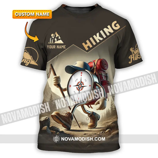 Unisex Shirt - Custom Text Shirt Hiking Shirt T-shirt