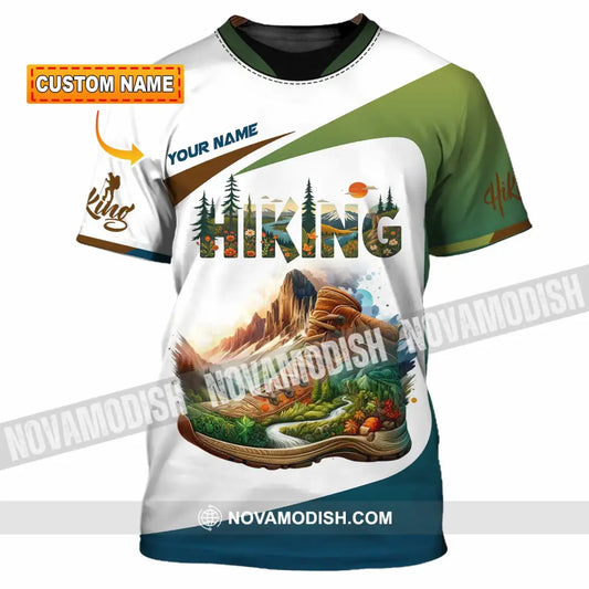 Unisex Shirt - Custom Text Shirt Hiking Shirt T-shirt