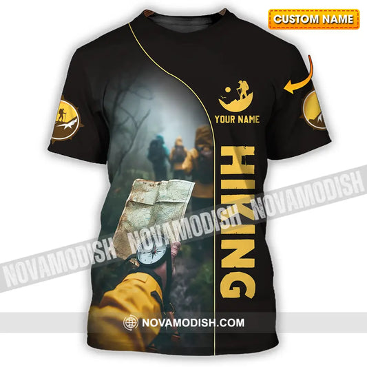 Unisex Shirt - Custom Text Shirt Hiking Shirt T-shirt