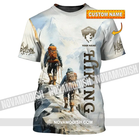 Unisex Shirt - Custom Text Shirt Hiking T-shirt