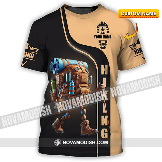 Unisex Shirt - Custom Text Shirt Hiking T-shirt