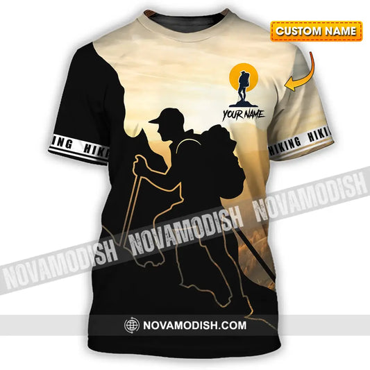 Unisex Shirt - Custom Text Shirt Hiking T-shirt