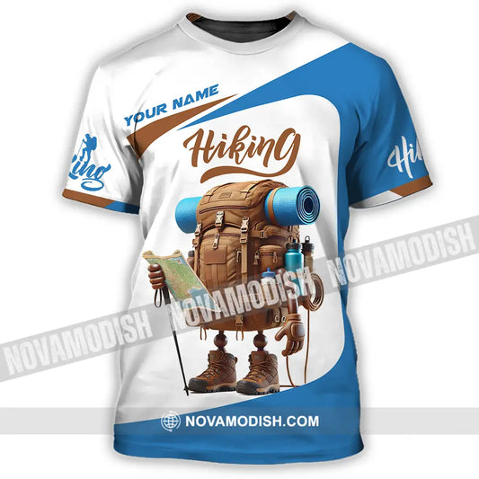 Unisex Shirt - Custom Text Shirt Hiking T-Shirt / S T-shirt