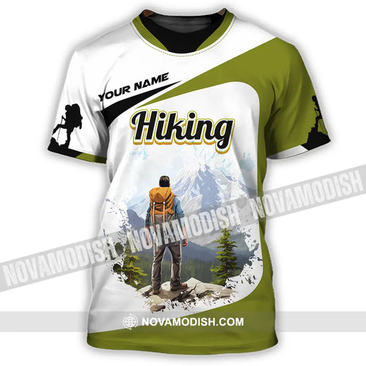 Unisex Shirt - Custom Text Shirt Hiking T-Shirt / S T-shirt