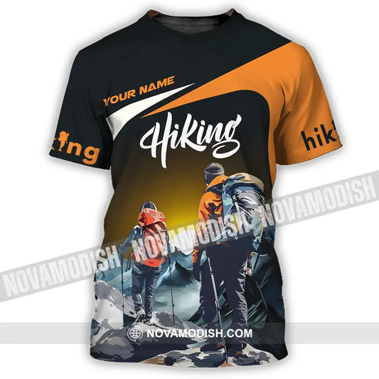 Unisex Shirt - Custom Text Shirt Hiking T-Shirt / S T-shirt