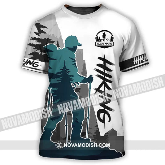 Unisex Shirt - Custom Text Shirt Hiking T-Shirt / S T-shirt