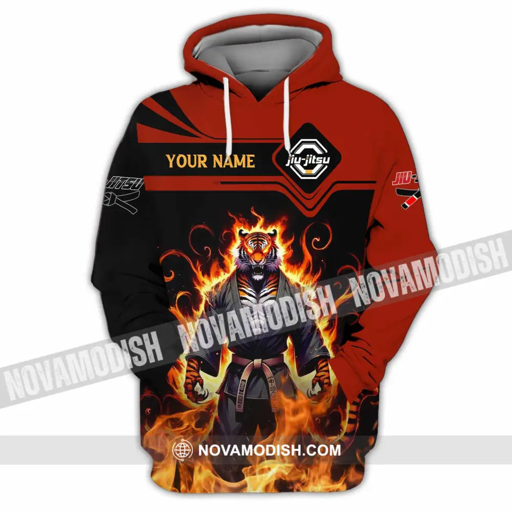 Unisex Shirt - Custom Text Shirt Jiu Jitsu Shirt Hoodie / S T-shirt