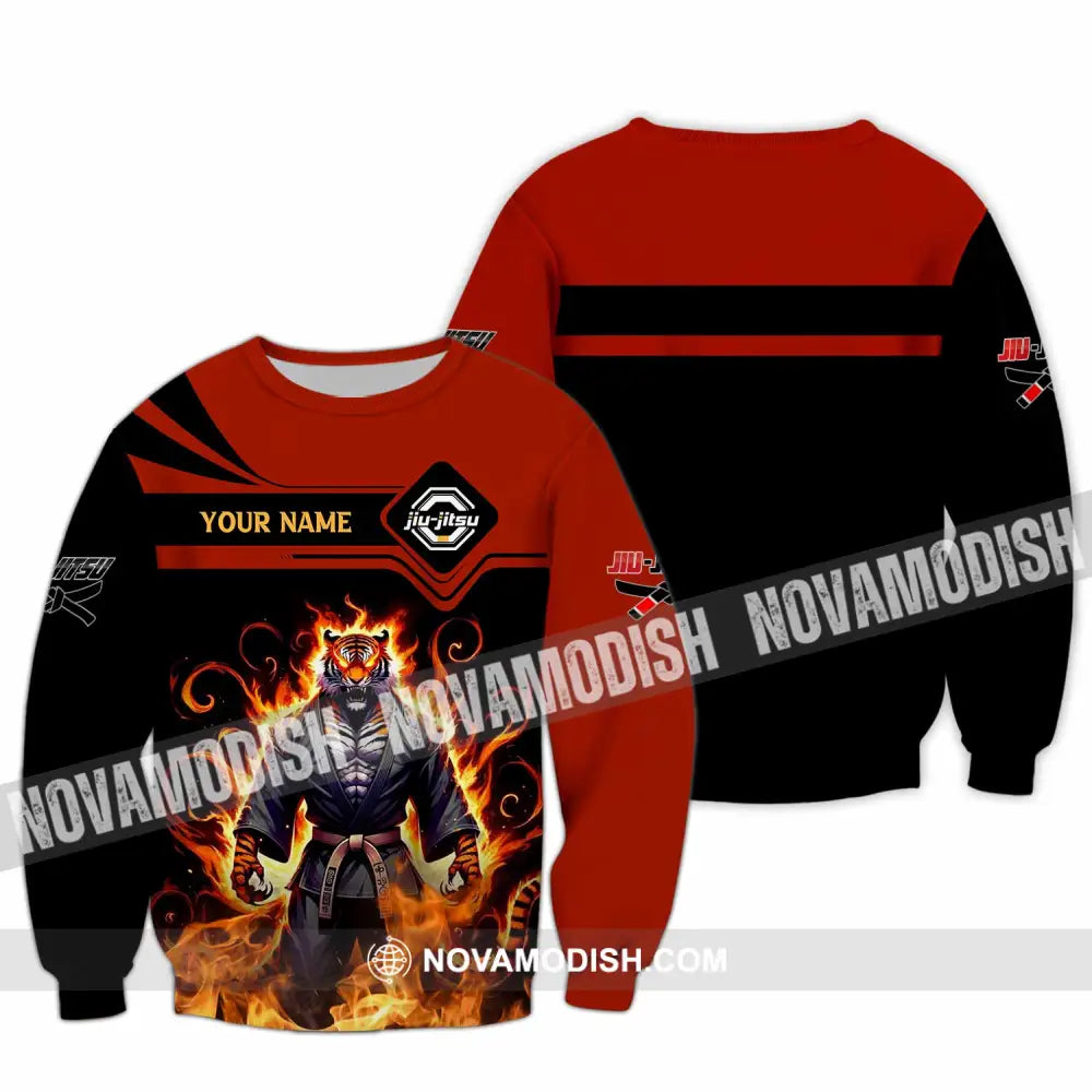 Unisex Shirt - Custom Text Shirt Jiu Jitsu Shirt Long Sleeve / S T-shirt
