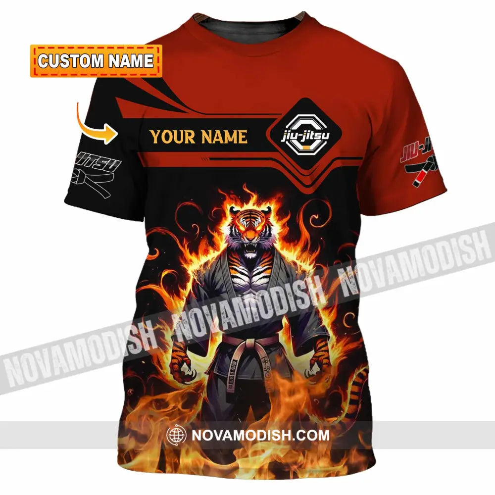 Unisex Shirt - Custom Text Shirt Jiu Jitsu Shirt T-shirt