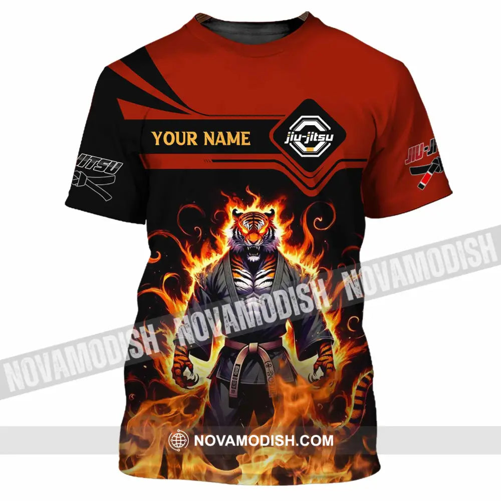 Unisex Shirt - Custom Text Shirt Jiu Jitsu Shirt T-Shirt / S T-shirt