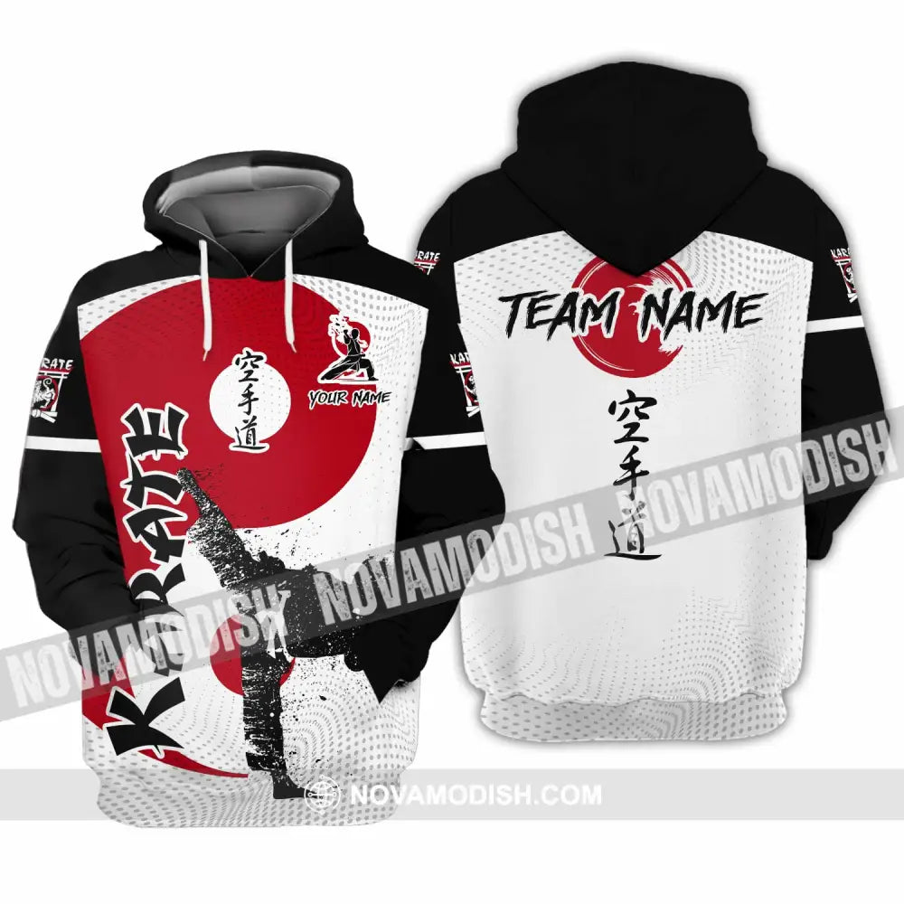 Unisex Shirt - Custom Text Shirt Karate Shirt Hoodie / S T-shirt