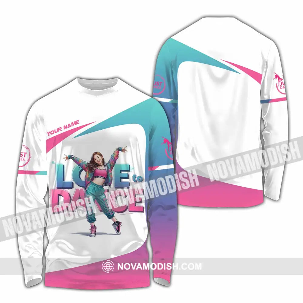 Unisex Shirt - Custom Text Shirt Last Dance Shirt Long Sleeve Shirt / S T-shirt