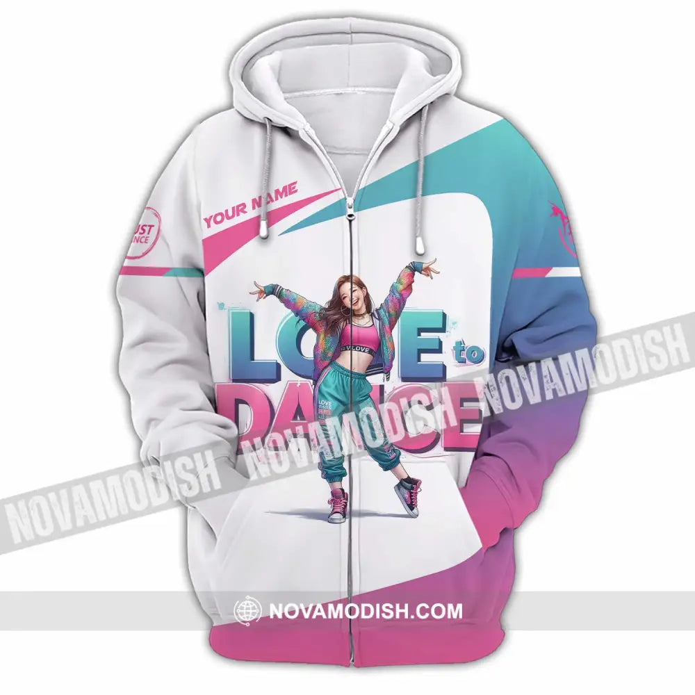 Unisex Shirt - Custom Text Shirt Last Dance Shirt Zipper Hoodie / S T-shirt