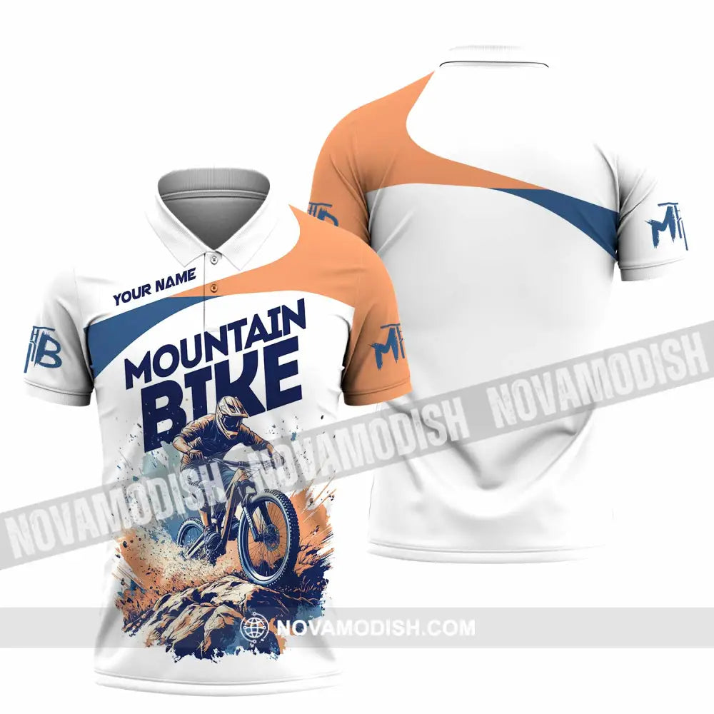 Unisex Shirt - Custom Text Shirt Mountain Shirt Polo Shirt / S T-shirt