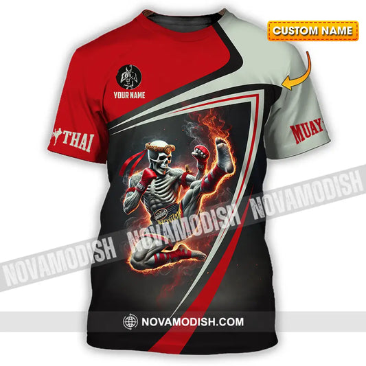 Unisex Shirt - Custom Text Muay Thai T-Shirt