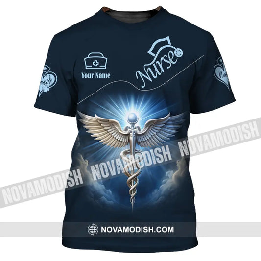 Unisex Shirt - Custom Text Nurse T-Shirt / S T-Shirt