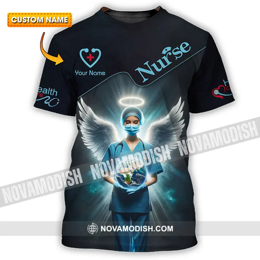 Unisex Shirt - Custom Text Nursing Shirt Nurse Life T-shirt