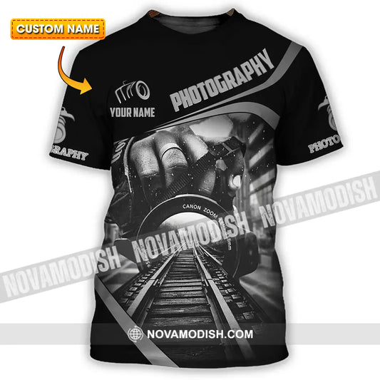 Unisex Shirt - Custom Text Shirt Photography T-shirt